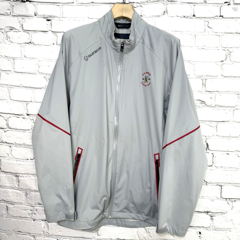 Sunice Jay Zephal FlexTech Jacket Men's L‎ Waterproof 2020 US Open Winged Foot